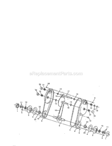Part Location Diagram of 66269 Craftsman Tine