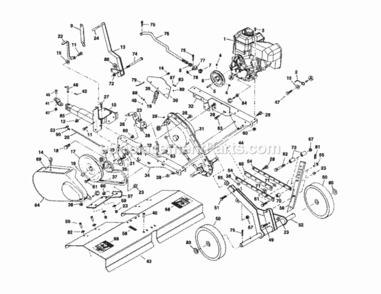 Part Location Diagram of 26559 Craftsman Extension Bracket