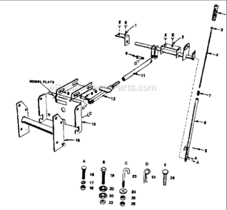 Part Location Diagram of 1519P Craftsman Washer