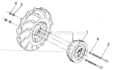 Wheel Weights Diagram and Parts List for 486290940  Craftsman Snow Blower