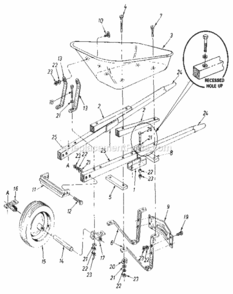Page A Diagram and Parts List for 48687857  Craftsman Hand Truck & Dolly