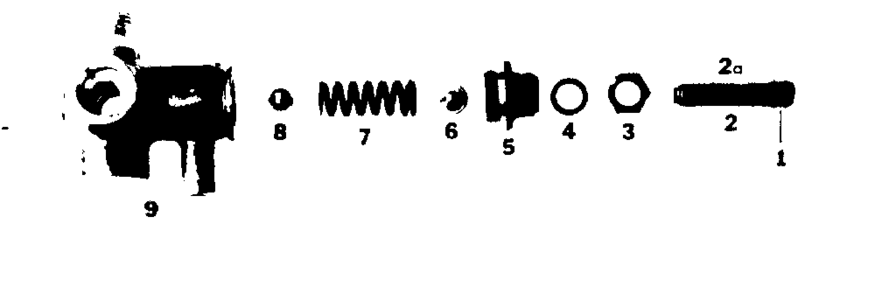 Part Location Diagram of 5006121 Craftsman Lock nut