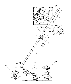 Part Location Diagram of 746P04758 MTD THROTTLE CABLE