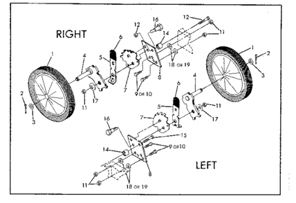 Part Location Diagram of 83773 Craftsman Owner's manual