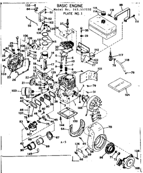 Part Location Diagram of 631801 Tecumseh 