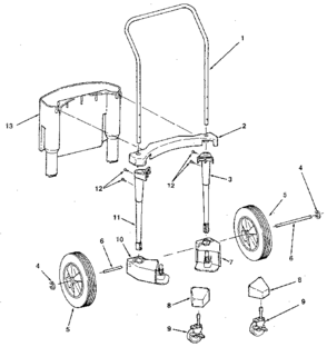Part Location Diagram of 809862 Craftsman Wheel