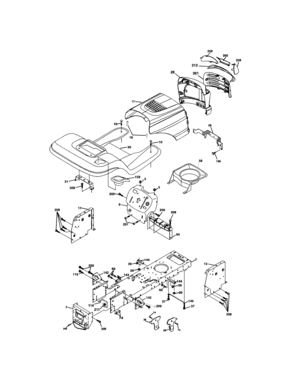 Part Location Diagram of 184311X428 Craftsman Footrest pad