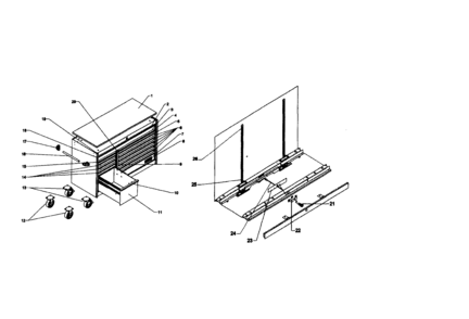 Part Location Diagram of 28115 Craftsman Slide