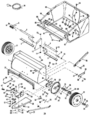 Part Location Diagram of 21720 Generac Exhaust Manifold