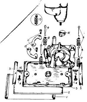Sanding Attachment Diagram and Parts List for 33518410  Craftsman Table Saw Accessories