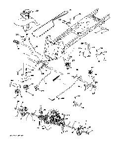 Ground drive Diagram and Parts List for 960420221  Craftsman Lawn Tractor