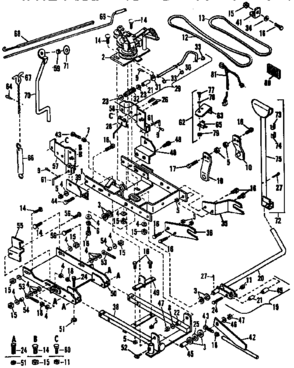 Part Location Diagram of 5714 Craftsman Spring clip