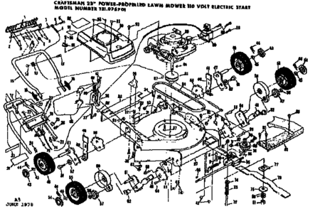 Part Location Diagram of 76448 Craftsman Spring assembly