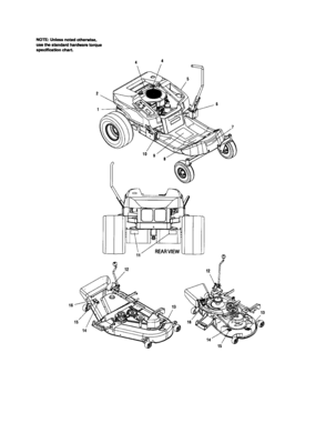 Decals Diagram and Parts List for 107277680  Craftsman Engine