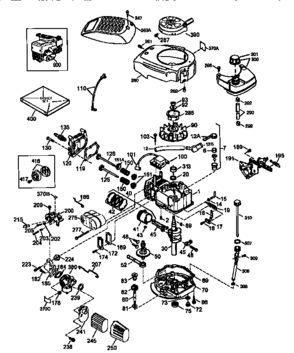 Engine (71/143) 143.976254 Diagram and Parts List for 143976254  Craftsman Engine