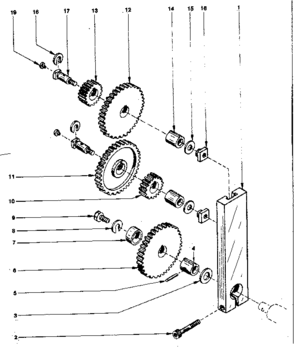 Part Location Diagram of B2A-000-350 Craftsman Bushing
