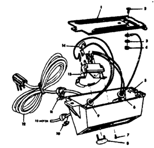Part Location Diagram of 60282 Generac Assembly, Fan And Magnet