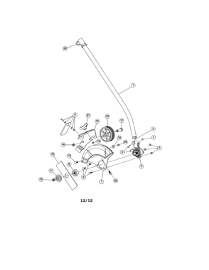 Part Location Diagram of 753-08036 MTD Boom asm le