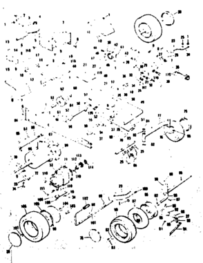 Part Location Diagram of 61566 Dynabrade RAPTOR AUTO ON/OFF KIT