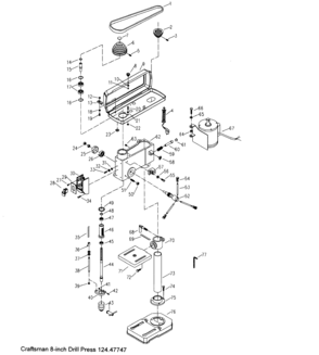 Part Location Diagram of 34205 Tecumseh Muffler