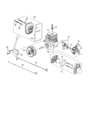 Part Location Diagram of 725-06313 MTD Lead Wire