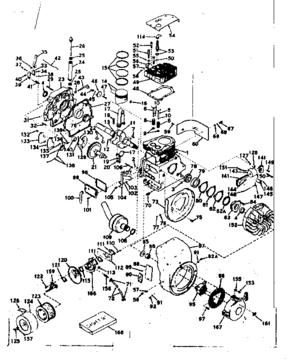 Part Location Diagram of 32193A Craftsman Crankshaft