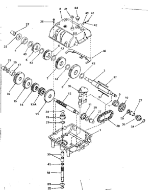 Part Location Diagram of 776203 Tecumseh INPUT SHAFT