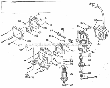 Part Location Diagram of 85397 Craftsman Thrust Washer