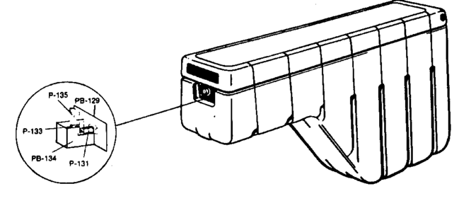 Part Location Diagram of P-127 Craftsman Latch hook