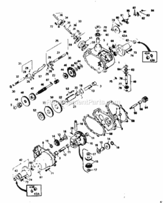 Page F Diagram and Parts List for 5022408491  Craftsman Lawn Tractor