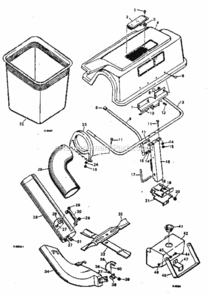 Part Location Diagram of 54509 Craftsman Cover