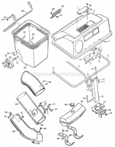 Page A Diagram and Parts List for 502249572  Craftsman Lawn Tractor Accessories