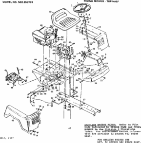 Part Location Diagram of 020697MA Briggs and Stratton WOODRUFF KEY #9