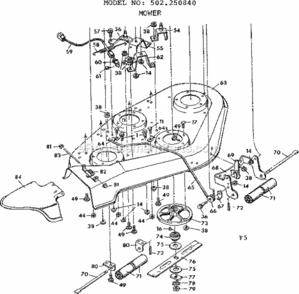 Part Location Diagram of 23208 Craftsman Roll Support