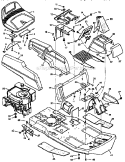 Part Location Diagram of 56022 Generac Cover, Upper Back