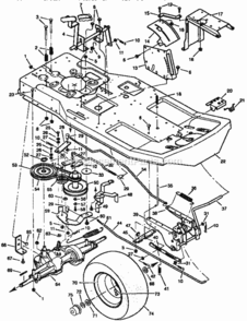 Part Location Diagram of 056606E700MA Craftsman Shift Gate