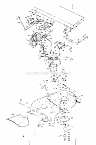 Page A Diagram and Parts List for 502251341  Craftsman Lawn Tractor