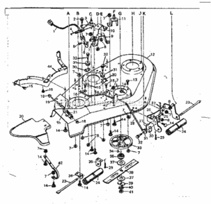 Part Location Diagram of 23207 Craftsman Baffle