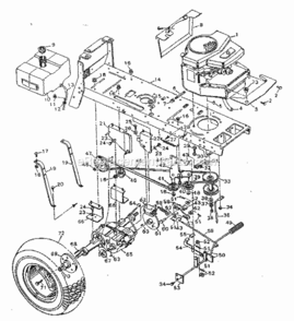 Part Location Diagram of 165X41MA Craftsman Extension Spring