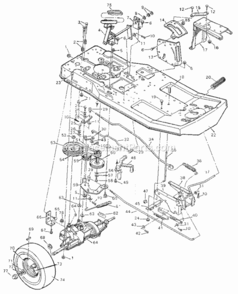 Part Location Diagram of 56594E601 Craftsman Shift Gate