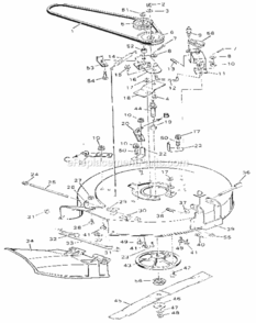 Page E Diagram and Parts List for 502254113  Craftsman Lawn Tractor