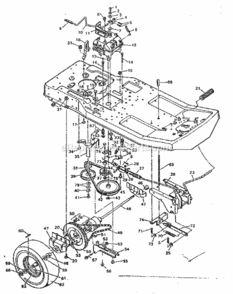 Part Location Diagram of 55906 Craftsman Bracket