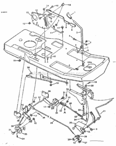 Page E Diagram and Parts List for 502254120  Craftsman Lawn Tractor