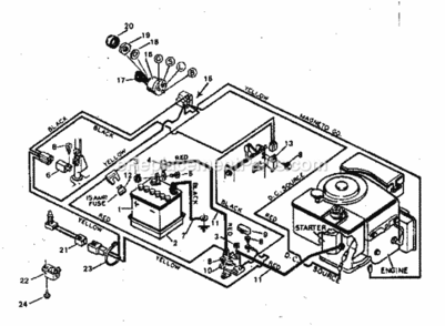 Part Location Diagram of 56062 Craftsman Cover Switch