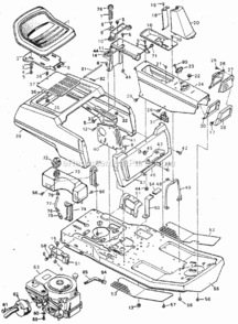 Part Location Diagram of 56121 Generac Switch Actuator Assembly