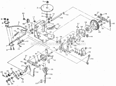 Page G Diagram and Parts List for 502254153  Craftsman Lawn Tractor