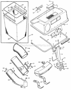 Part Location Diagram of 54551E701 Craftsman Weight