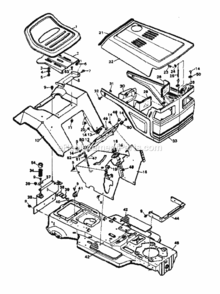 Part Location Diagram of 90795 Craftsman Frame