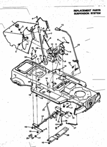 Part Location Diagram of 90030C Craftsman Control