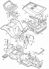 Part Location Diagram of 90758E601 Craftsman Bracket